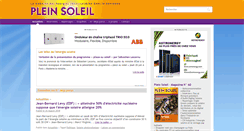 Desktop Screenshot of plein-soleil.presse.fr