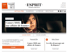 Tablet Screenshot of esprit.presse.fr